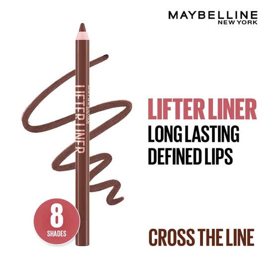 Maybelline New York Lifter Liner Lip Pencil with Hyaluronic Acid - Cross The Line (1.2 g)