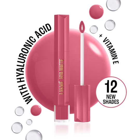 Lakme 9 To 5 Hya Matte Hydrating Liquid Lipstick - Werk Rose (5.3 ml)