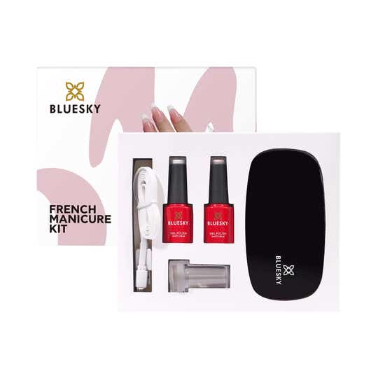 BLUESKY Gel Nail Polish French Manicure Set (4 pcs)