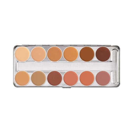 KRYOLAN Dermacolor Camouflage Creme Palette 12 Colors - Bridal (40 g)