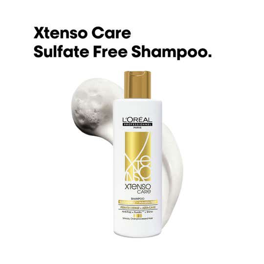 L'OREAL PROFESSIONNEL Xtenso Care Sulfate-Free Shampoo For Frizz-Free & Shiny Hair (250 ml)