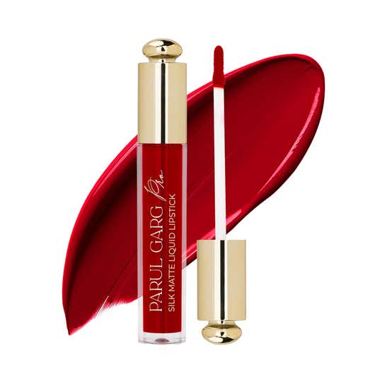 PARUL GARG Beauty Silk Matte Liquid Lipstick - Poppy (3 ml)