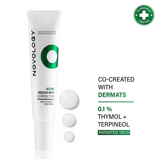 Novology Acne Spot Corrector for Active Acne Pimples and Whiteheads (30 g)