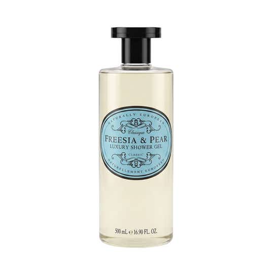 NATURALLY EUROPEAN Somerset Freesia & Pear Shower Gel (500 ml)