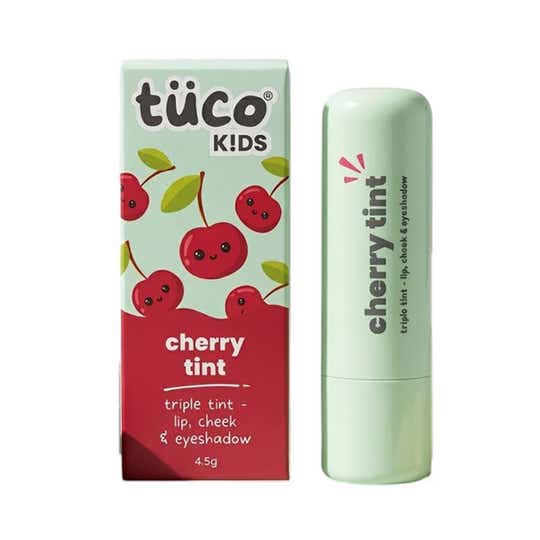 Tuco Kids Triple Lip Cheek and Eyeshadow Tint - Cherry (4.5 g)