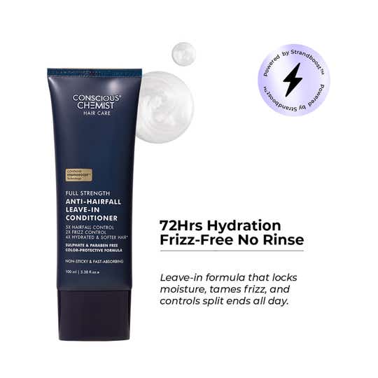 Conscious Chemist Full Strength Anti-Hairfall Leave in Conditioner (100 ml)
