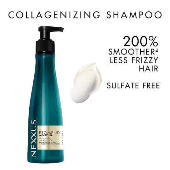 Nexxus Promend Moisture Bond Repair Shampoo for Dry Hair Sulfate Free Collagen (250 ml)