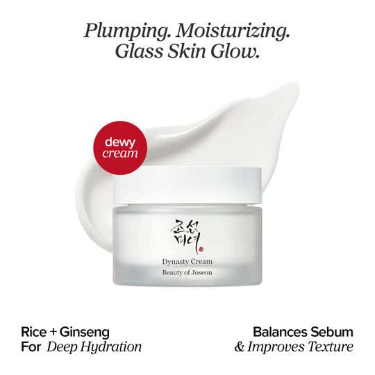 Beauty of Joseon Dynasty Cream, Korean Glass Skin Moisturizer with Rice Nourishes Dry Skin (50 ml)