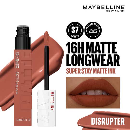Maybelline New York Super Stay Matte Ink Liquid Lipstick - Disrupter (5 ml)