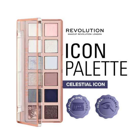 Makeup Revolution The Icon Eyeshadow Palette - The Celestial Icon (8.4 g)