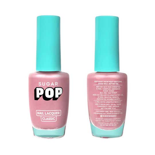 SUGAR POP Nail Lacquer Classic - 46 Coral Nude (10 ml)