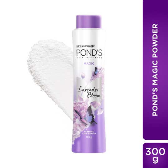Pond's Magic Perfume Powder with Vitamin B3 for Women Lavendar (300 g)