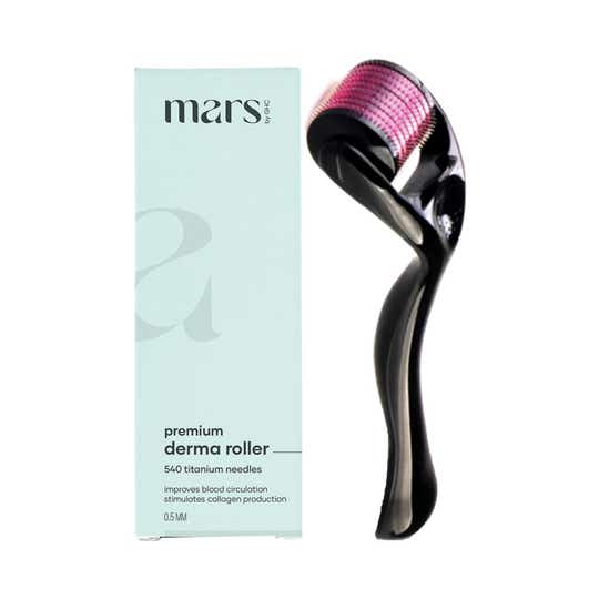 Mars by GHC Derma Roller with 540 Titanium Alloy Micro Needles