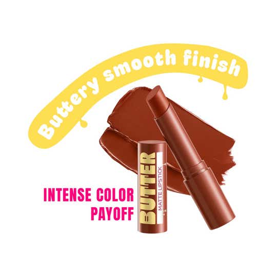 Elle18 Butter Matte Creamy Hydrating Lipstick - Cinnamon Crush (4 g)