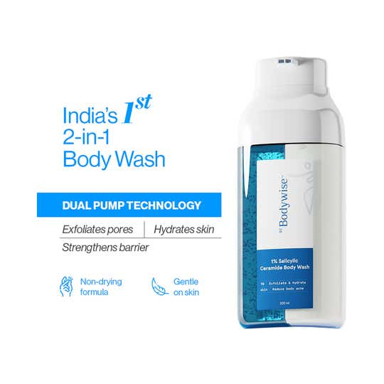 Be Bodywise 1% Salicylic Ceramide - Dual Pump 2in1 Body Wash (200 ml)