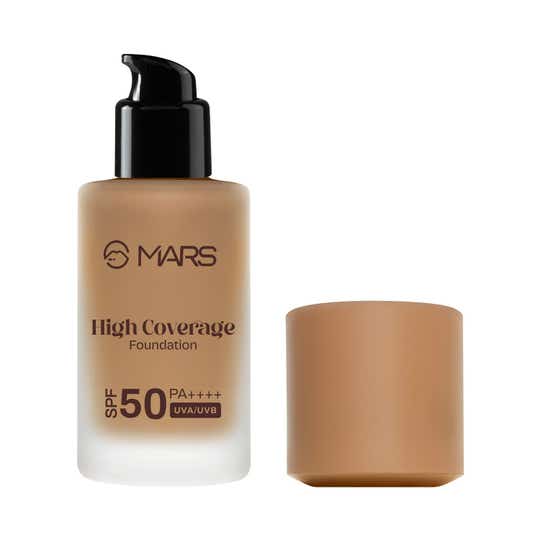 MARS SPF50 PA++++ High Coverage Foundation - Shade-08 (40 ml)