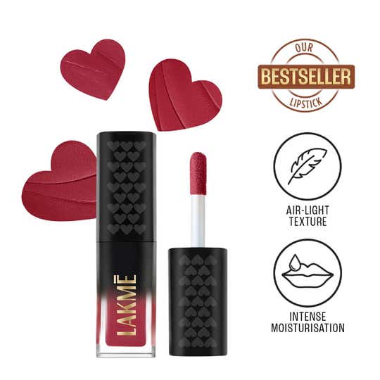 Lakme Xtraordin-airy Lip Mousse Mini - Crimson Sky (1.8 g)