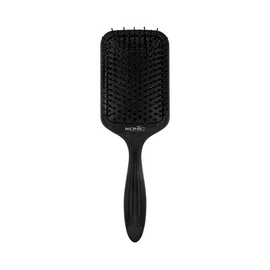 Ikonic Professional Pro Paddle Hair Brush - Black