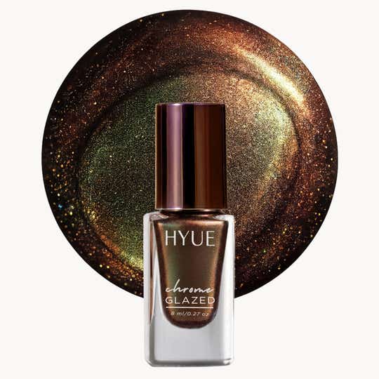 Hyue Chrome Glazed Nail Paint - Solar Flare (8 ml)