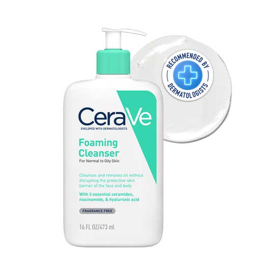 CeraVe Foaming Cleanser Face Wash For Oily Skin (473 ml)