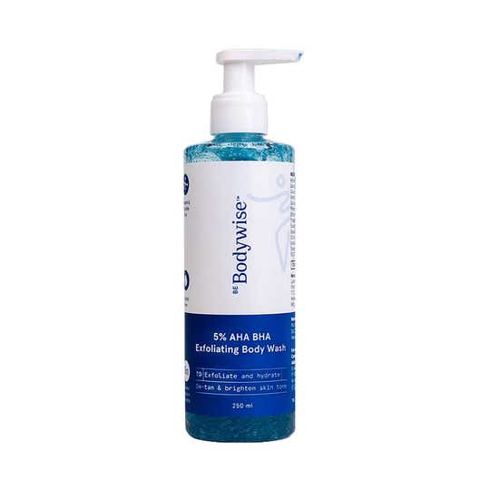 Be Bodywise 5% AHA BHA Exfoliating Body Wash (250 ml)