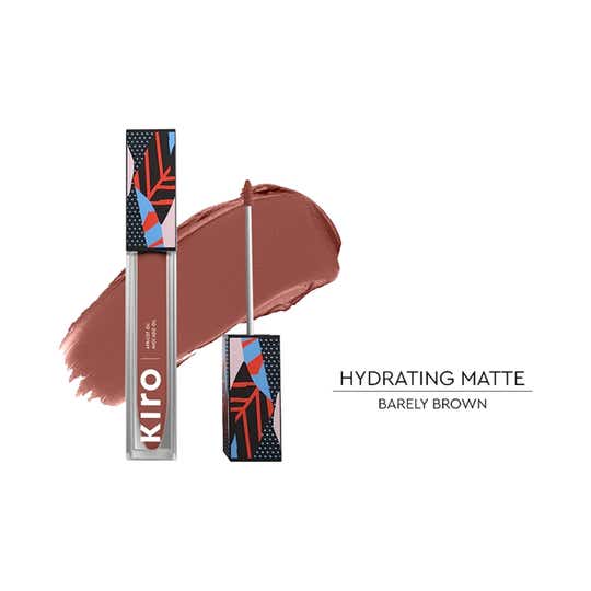 KIRO Non Stop Airy Matte Liquid Lipstick - Barely Brown 29 (5 ml)