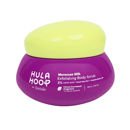Hula Hoop By Foxtale Moroccan Silk Exfoliating Body Scrub (200 g)