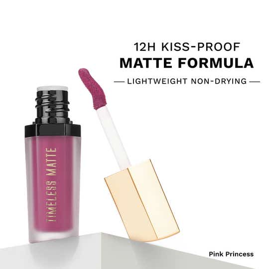 PAC Timeless Matte Mini 12H Longlasting Rich Pigment Smudgeproof - Pink Princess (3 ml)