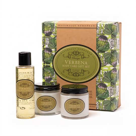 NATURALLY EUROPEAN Somerset Verbena Body Care Set (3 pcs)