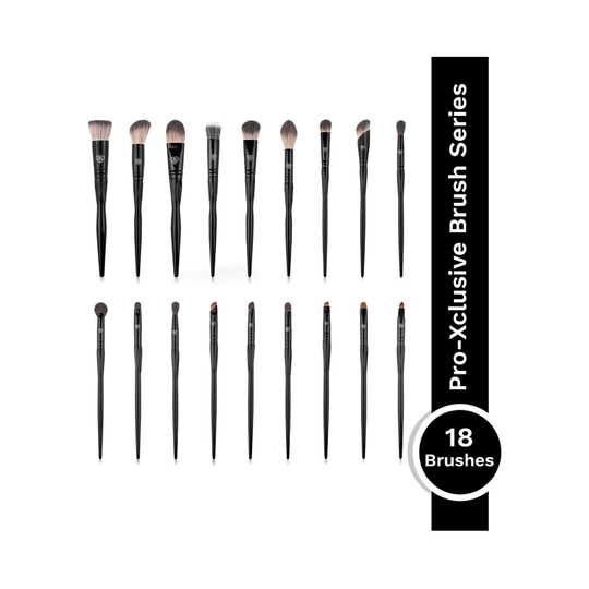 PAC Pro-Xclusive Brush Series Set - Black Edition (18 pcs)