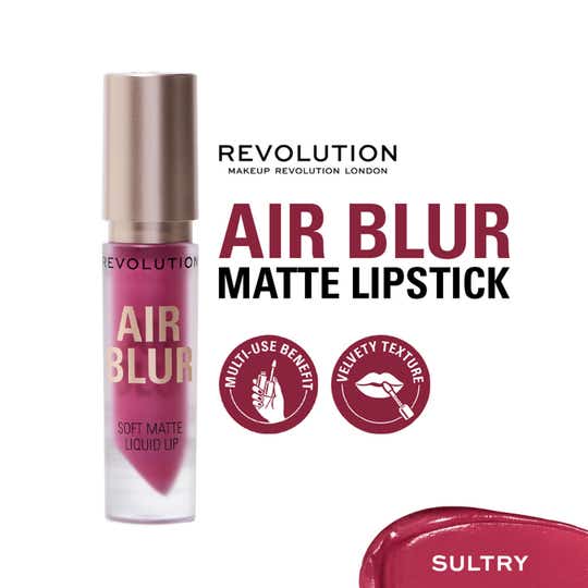 Makeup Revolution Air Blur Matte Liquid Lipstick - Sultry (3.5 ml)