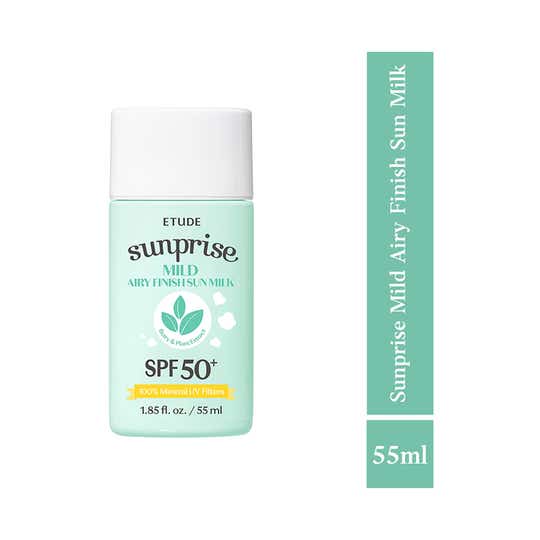 Etude Sunprise Mild Airy Finish Sun Milk (55 ml)