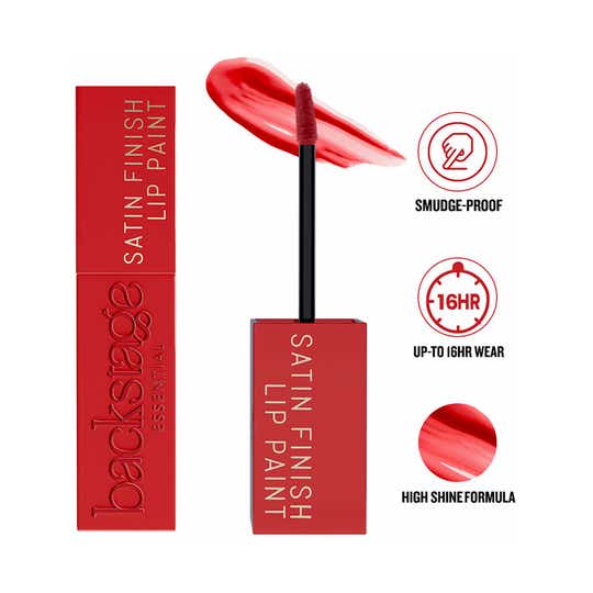 Daily Life Forever52 Essential Satin Finish Lip Paint - Runway Red-05 (4 g)