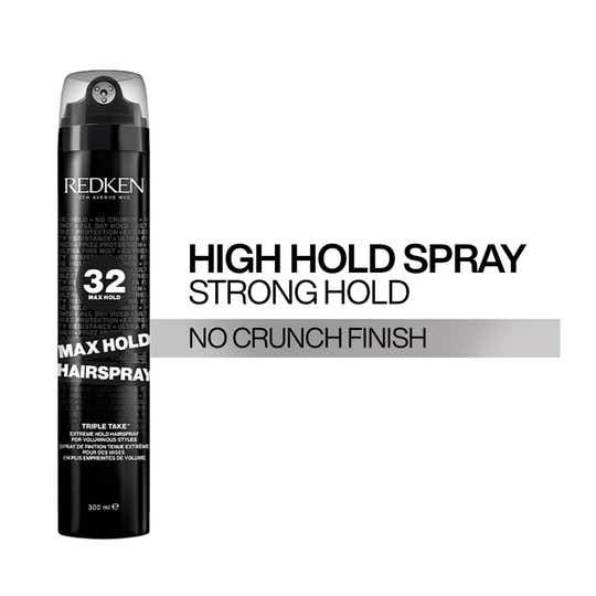REDKEN Max Hold Hairspray 32 ,For All-Day Style Control & 24 Hour Humidity Resistance (300 ml)