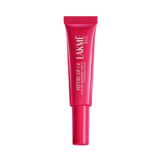 Lakme Peptide Lip I.V. Hydrating Lip Balm - Peptalk Pink (10 g)