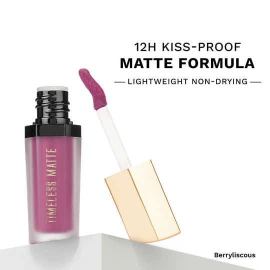 PAC Timeless Matte Mini 12H Longlasting Rich Pigment Smudgeproof - Berryliscous (3 ml)