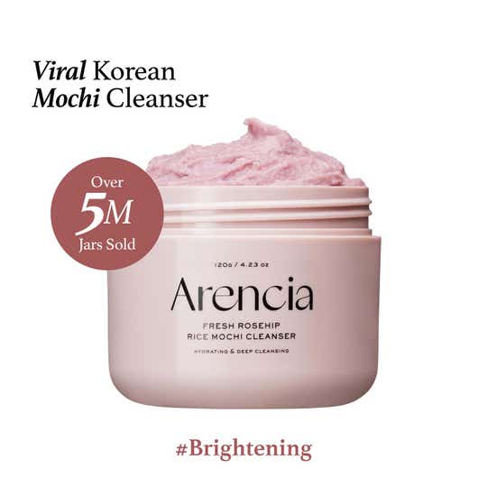 Arencia Fresh Rosehip Rice Mochi Cleanser (120 g)
