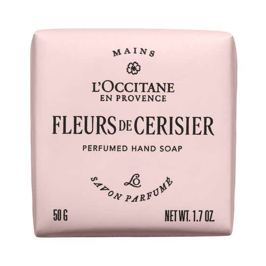 L'Occitane Fleurs De Cerisier Perfumed Hand Soap - Cherry Blossom (50 g)