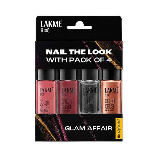 Lakme Core TWCC Nail Kit - Glam Affair (4 pcs)