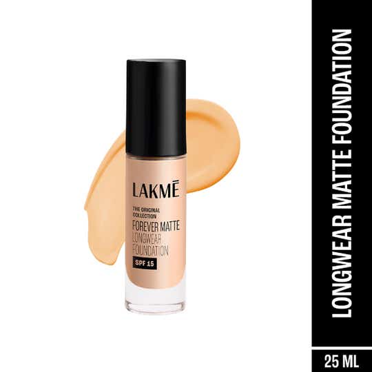 Lakme Forever Matte Longwear Foundation - Cool Ivory (25 ml)