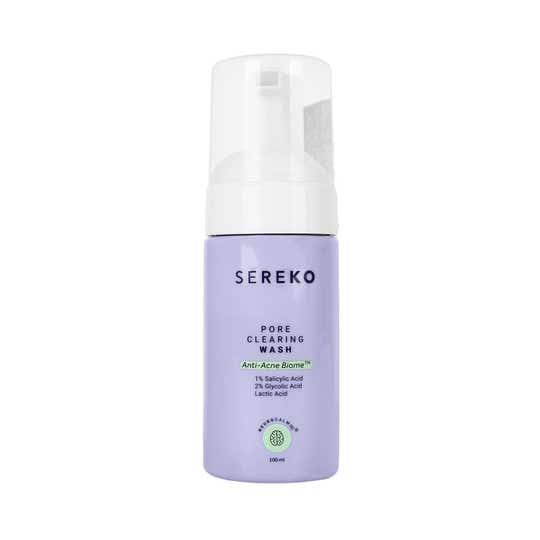 Sereko Anti Acne Foaming Face Wash with 1% Salicylic Acid and 2% Glycolic Acid (100 ml)
