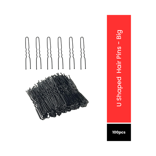 Bronson Professional U-Shaped Big Size Thick Ball Tip Metal Hair Pins (100 pcs)