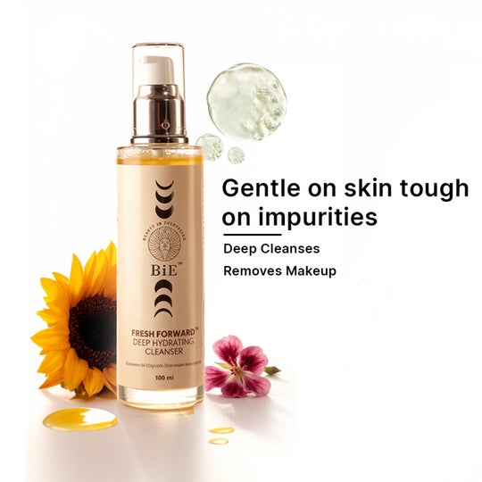 BiE Fresh Forward Deep Hydrating Cleanser - pH-Balanced Makeup Remover (100 ml)