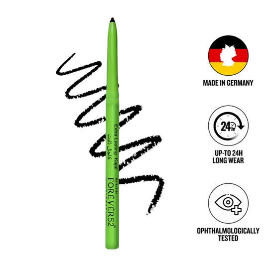 Daily Life Forever52 Amazonic Long-Lasting Kajal - Deep Black (0.35 g)