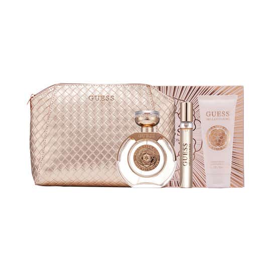 Guess Bella Vita Rosa EDT + Travel Spray + Body Lotion + Pouch Gift Set (4 pcs)