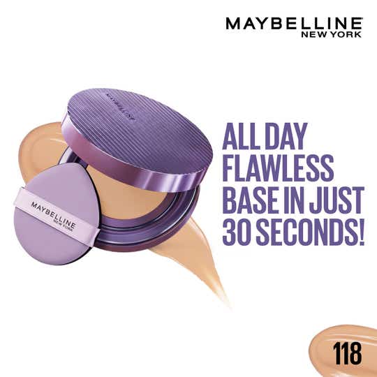 Maybelline New York Super Stay Matte Max Cushion Foundation - Shade 118 (11 g)