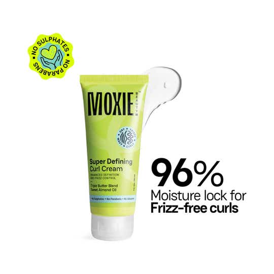 Moxie Beauty Super Defining Curl Cream for Curly Hair (120 ml)
