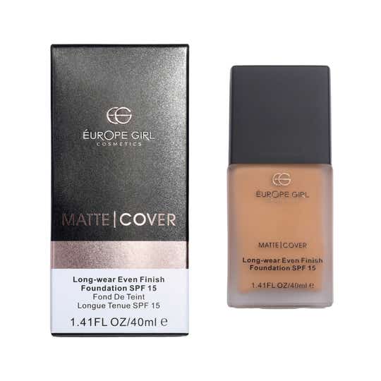Europe Girl Long-Wear Matte Cover Foundation With SPF 15 - 210 (40 ml)