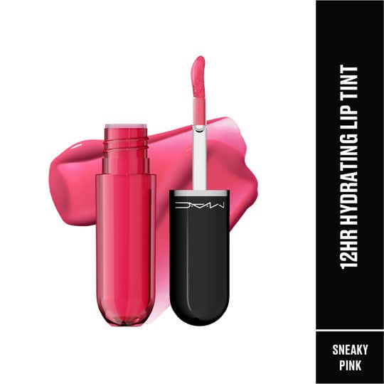 M.A.C Lustreglass Stainglass Lip Tint - Sneaky Pink (3 ml)