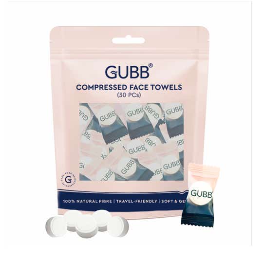 GUBB Makeup Remover Compressed Towel (30Pcs)